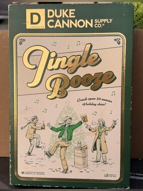 Duke Cannon Jingle Boooze Holiday Party pack 3 bars soap